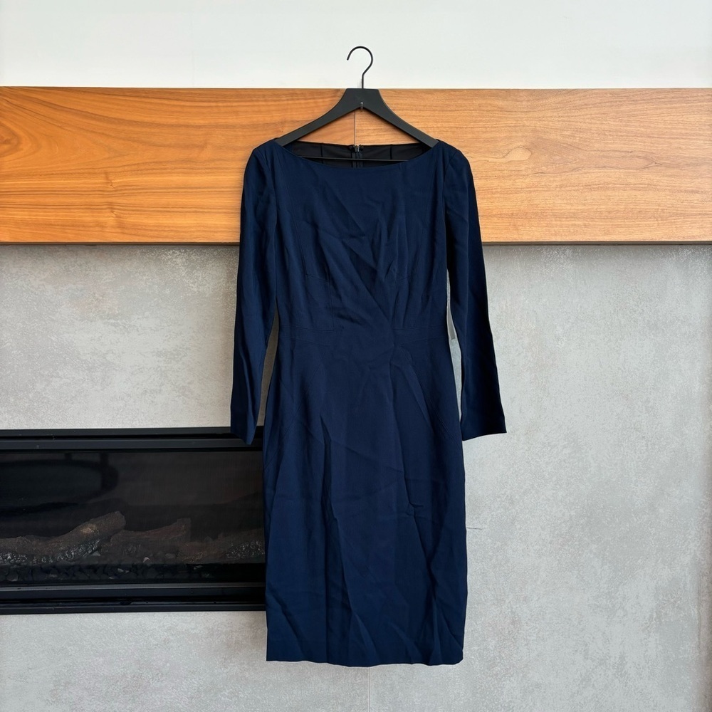 NWT Kimora Lee Simmons Mesh Back Long Sleeve‎ Dress, Size 4